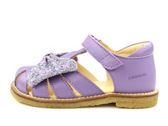 Angulus lilac confetti sandal sløjfe